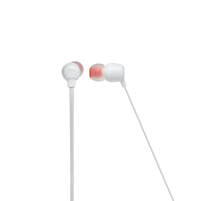 JBL Tune 115BT - White - Wireless In-Ear headphones - Front image number null